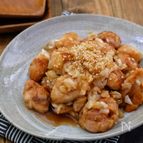 ぽん酢で簡単！＊鶏肉の甘酢新玉ねぎ炒め＊