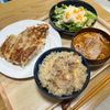 お腹空いたねこの作ってみた!投稿(炊くまで5分！【チャーハン風炊き込みご飯】パラパラおいしい♩)