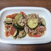 とももの作ってみた!投稿(旨味がじゅわ〜『ズッキーニとトマトのデリ風♡焼きツナマリネ』)