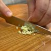 きのことツナのトマトパスタの下準備
