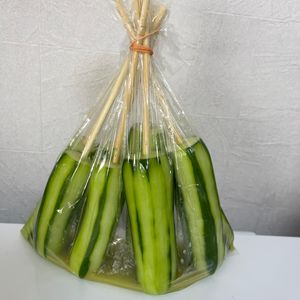 らきの作ってみた!投稿(永久保存版〖きゅうりの一本漬け〗必ず褒められる秘伝ダレ♪)
