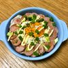 Nao★彡の作ってみた!投稿(ちぎって焼くだけ♡ガッツリ旨い「魚肉ソーセージエッグ丼」)