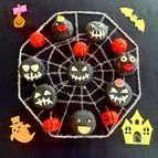 米粉でもちもち♡じゃがいもチーズもち〜ハロウィン仕立て〜