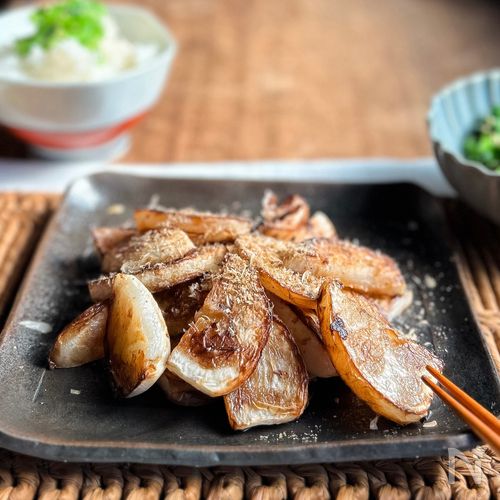ほっとする味　焼きカブ