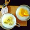 チョロリスの作ってみた!投稿(レンジで簡単!混ぜて冷やすだけの牛乳ゼリー!)