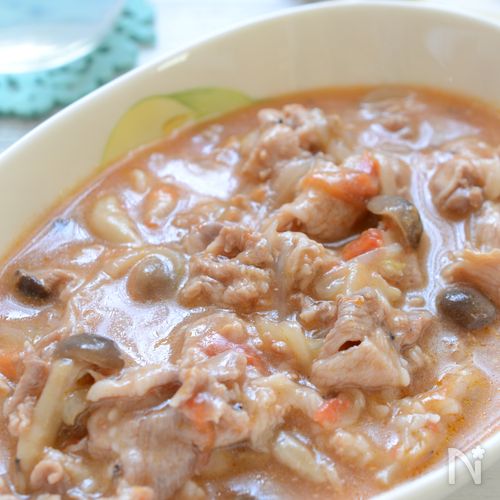 【豚肉とトマトの簡単煮♪】さっぱり美味しい！ハッシュドポーク