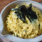 味付け海苔のバターしょうゆパスタ