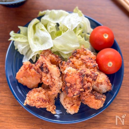 むね肉やのにパサつき0！子どももパクパク食べる「和風唐揚げ」