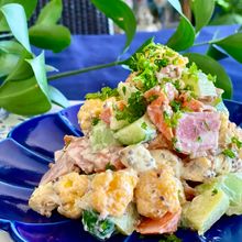 無駄なく野菜を使い切る♡ブロッコリーの芯でクリーミーサラダ