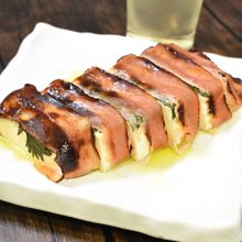 ボリュームたっぷり♪豆腐のベーコン巻き