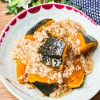 煮崩れなし！ご飯に合いまくる♡かぼちゃのそぼろ煮【作り置き】