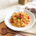【お米を置き換え！？低糖質ダイエットに】豆腐干のジャンバラヤ