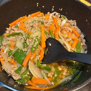 1169387の作ってみた!投稿(【そぼろチャプチェ】いつもの調味料で！家族が喜ぶ♡)