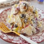 まさかの味付け！【丸ごとさつまいものデザートサラダ】