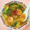 milkの作ってみた!投稿(海老と青梗菜の中華炒め)