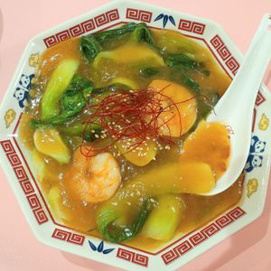 milkの作ってみた!投稿(海老と青梗菜の中華炒め)
