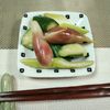 M＊Pの作ってみた!投稿(セロリ・茗荷・きゅうりの昆布茶漬け)