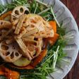 焼き根菜の和サラダ。