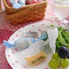 お菓子のようなチーズミニ春巻き