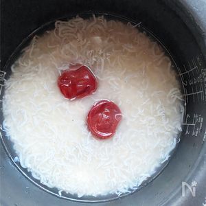 梅じゃこのわかめご飯 | レシピサイトNadia