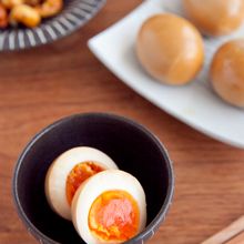 こだわり味玉の燻製