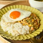 ある食材でかさ増し！【和風ガパオライス】