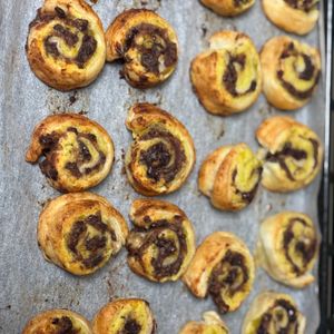 みえの作ってみた!投稿(簡単なのに褒められる！「うずまきスイートポテトパイ」)