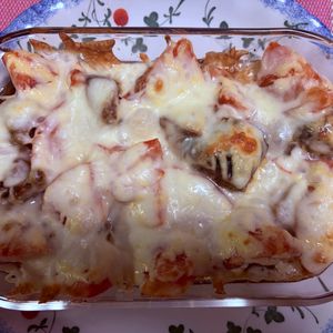 ゆっこの作ってみた!投稿(サバ缶とトマトのマヨチーズ焼き【#乗せて焼くだけ】)