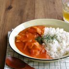 レンジで出来る！バターチキンカレー風【生クリーム・ルー不要】