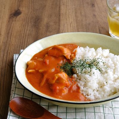 レンジで出来る！バターチキンカレー風【生クリーム・ルー不要】