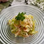さっぱりさわやか〜春キャベツと桜エビのレモン風味