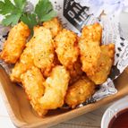 朝マック風♪新じゃがのハッシュドポテトと自家製BBQソース