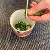 豆乳で作る！濃厚明太クリームパスタの工程1