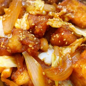 みおの作ってみた!投稿(【甘辛ヤンニョムチキン】ごはんにもビールにも!)