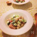 ひよこ豆のごま味噌サラダ