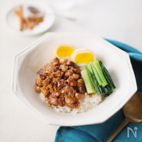 フライパンで簡単!ルーローハン|1品メニュー|台湾料理|