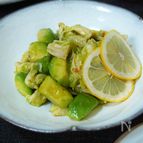 【レンジで作れる】ささみとアボカドのスイートチリソース和え