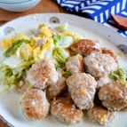 ゆずがさわやか！クタクタ白菜とゆず肉だんごのクリーム煮