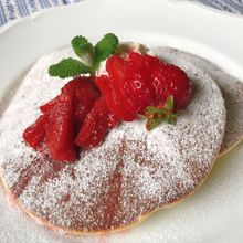 ホエーでもちふわ米粉のパンケーキ