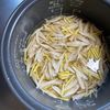 生姜とごぼうの炊き込みご飯の工程4