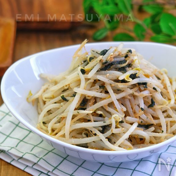 ＊シャキシャキもやしと海苔のチョレギサラダ風＊