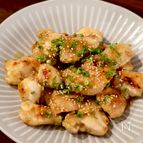 簡単なおかずレシピ♪鶏むね肉のうま味噌炒め