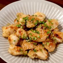 簡単なおかずレシピ♪鶏むね肉のうま味噌炒め