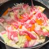 野菜たっぷり まろやかちゃんぽん風鍋の工程1