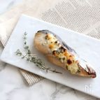 さわらの甘酒みそ漬けブルーチーズ焼き　