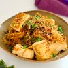 まるで麺！豆腐としらたきの甘辛にんにく炒め【ごはんすすむ】
