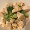 ぼーの作ってみた!投稿(作り置きにも♡鶏むね肉とブロッコリーのオーロラソース)