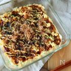レンジで一発！切って混ぜるだけで作れる「ふわふわ豆腐お好み焼き」