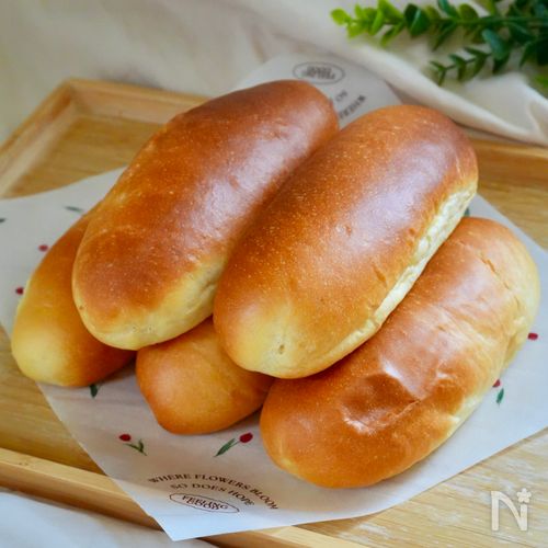 卵のコクとふんわり感!HBで作るコクふわコッペパン