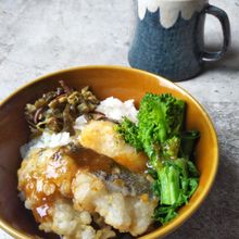 真鱈の唐揚げ丼〜簡単！柚子胡椒みそだれで〜